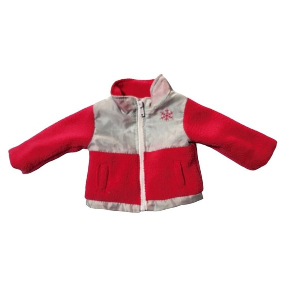 2010 Sophia's Fleece & Nylon Jacket for 18 Inch Dolls Snowflake Pink/Gray Clothi - Picture 1 of 4